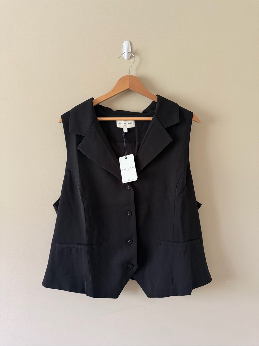 Skies are Blue Plus Size Vest